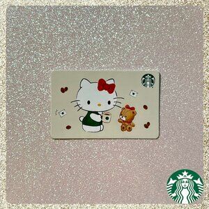 🎀 2025 Starbucks x Hello Kitty Gift Card in MINT Condition